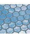 Mozaika basenowa /spa seria Hexa kolor Azur Ezarri