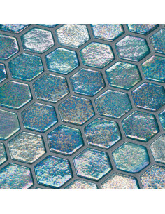 Mozaika basenowa /spa seria Hexa kolor Jade Ezarri