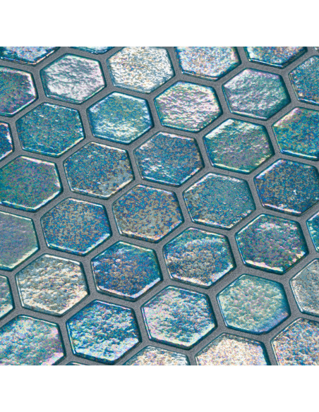 Mozaika basenowa /spa seria Hexa kolor Jade Ezarri