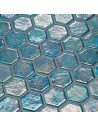 Mozaika basenowa /spa seria Hexa kolor Jade Ezarri