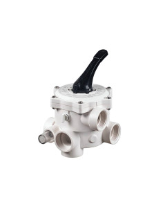 Zawór zwrotny V6 ND SM10 AO 1½" ABS biały, przyłącze gwintowane R 1½" 130753