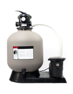 Zestaw Filtracyjny Saturn 406 mm z zaworem 6-drogowym, pompa 8 m³/h, 230V, moc 0,73 kW Tebas 081017