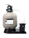 Zestaw filtracyjny Saturn 485 mm  z zaworem 6-drogowym, pompa 10 m³/h, 230V, moc 0,73 kW Tebas 081024