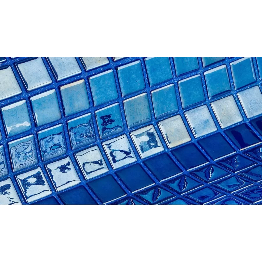 Mozaika seria metal kolor Azurita empool