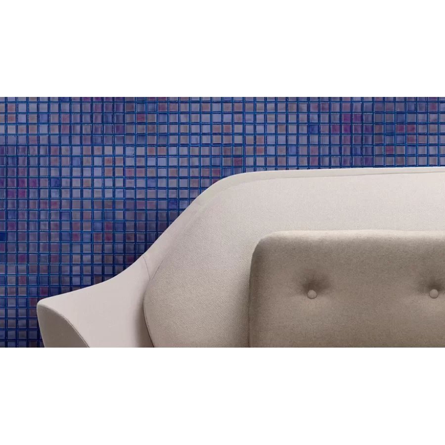 Mozaika basenowa / spa seria metal kolor Azurita Ezarri