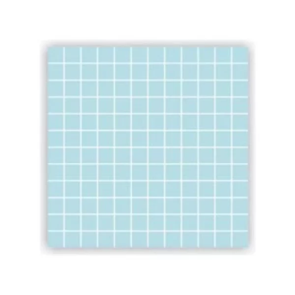 Mozaika porcelanowa do basenów i spa błękitny 2,5x2,5 Serapool