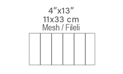 Fossil Mix Mesh 11x33